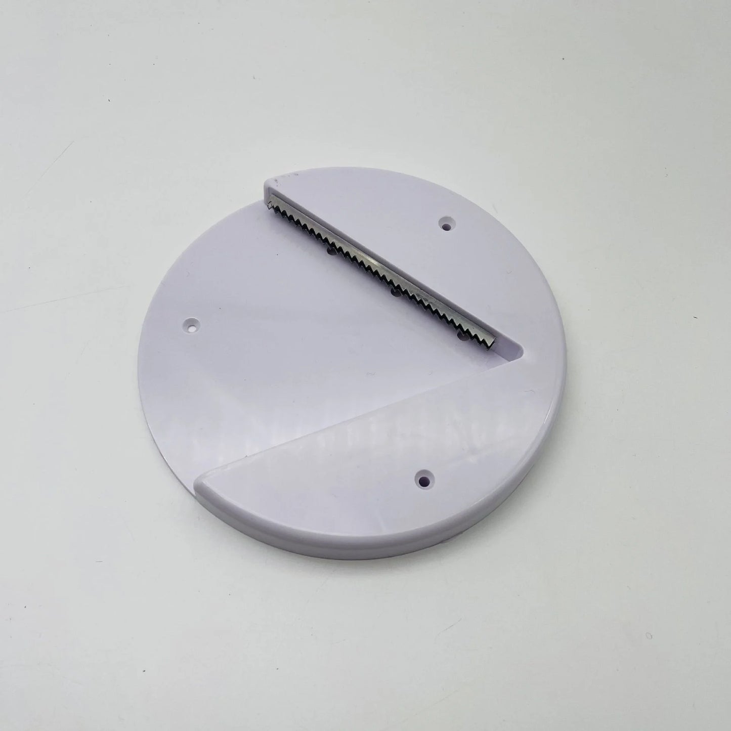 Plastic Circular V-Grip Jar Opener - Universal Twist-To-Open Design for All Lid Sizes, Non-Slip Ergonomic Kitchen Tool with Supe